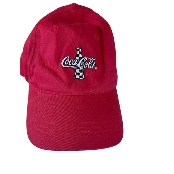 Coca-cola Baseball Style Cap Red Adjustable - Picture 1 of 9